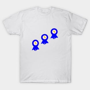 Blue Ribbons, Horse Races T-Shirt